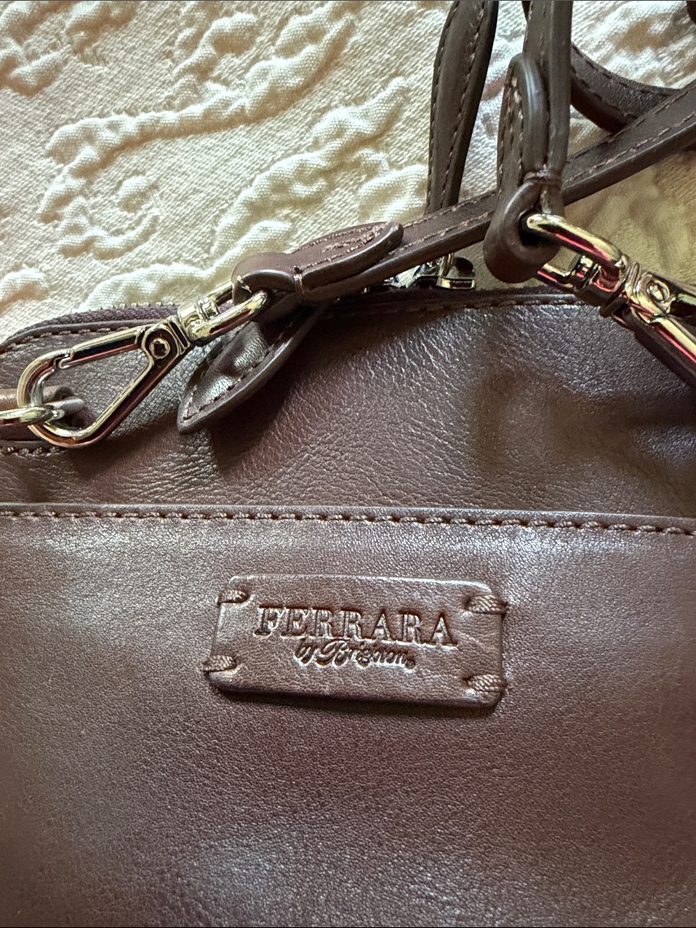 NWOT BRIGHTON Ferrara Leather Crossbody Bag - Picture 5 of 12